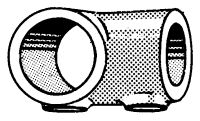 Connexions for round tubes